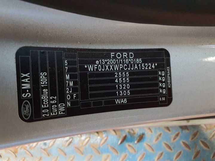 Photo 12 VIN: WF0JXXWPCJJA15224 - FORD S-MAX 2.0 ECOBLUE 