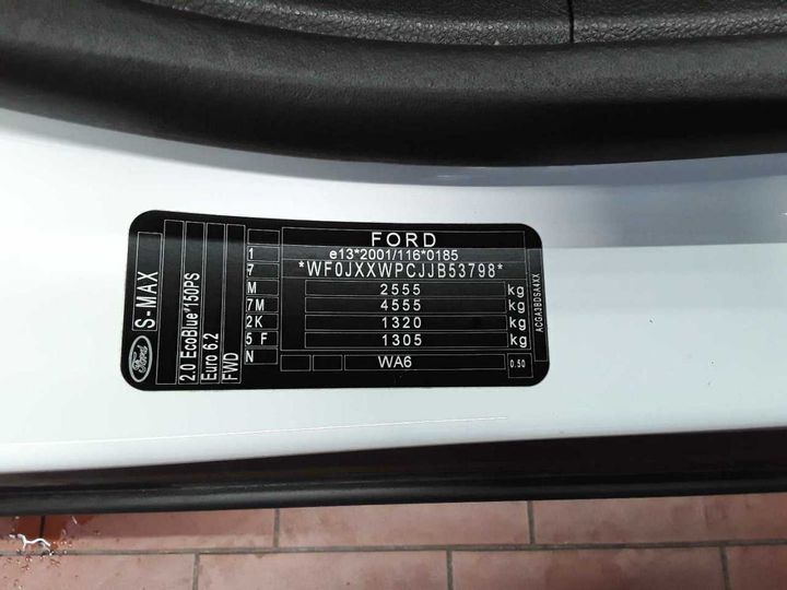 Photo 12 VIN: WF0JXXWPCJJB53798 - FORD S-MAX 2.0 TDCI AUT. 