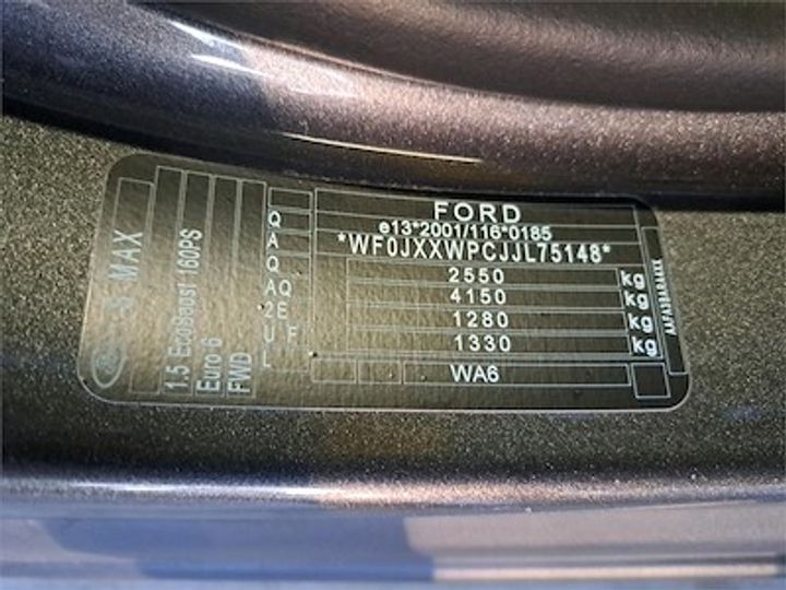 Photo 11 VIN: WF0JXXWPCJJL75148 - FORD S-MAX - 2015 