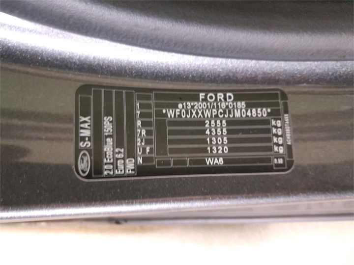 Photo 4 VIN: WF0JXXWPCJJM04850 - FORD S-MAX 