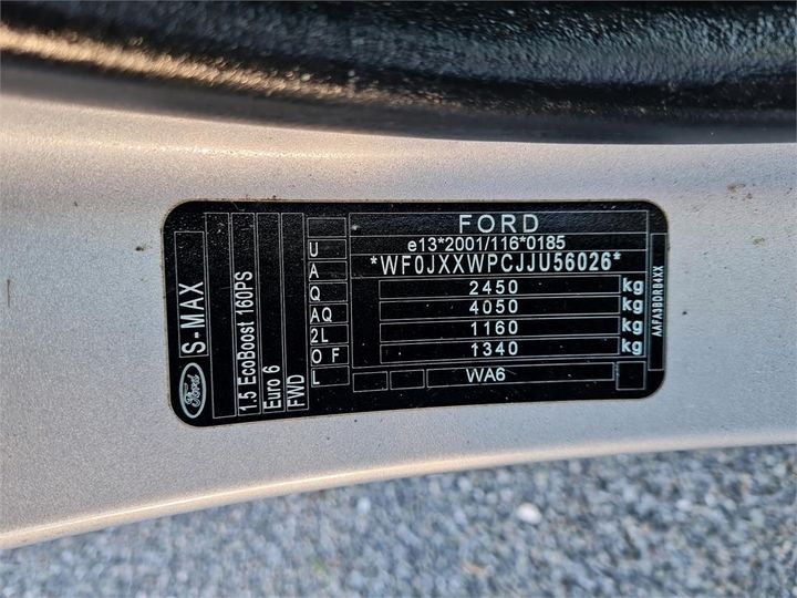 Photo 4 VIN: WF0JXXWPCJJU56026 - FORD S-MAX 