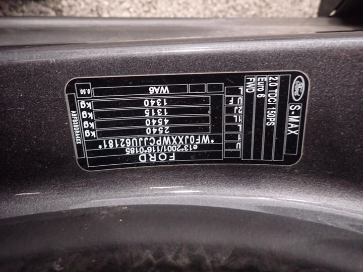 Photo 12 VIN: WF0JXXWPCJJU62181 - FORD S-MAX 