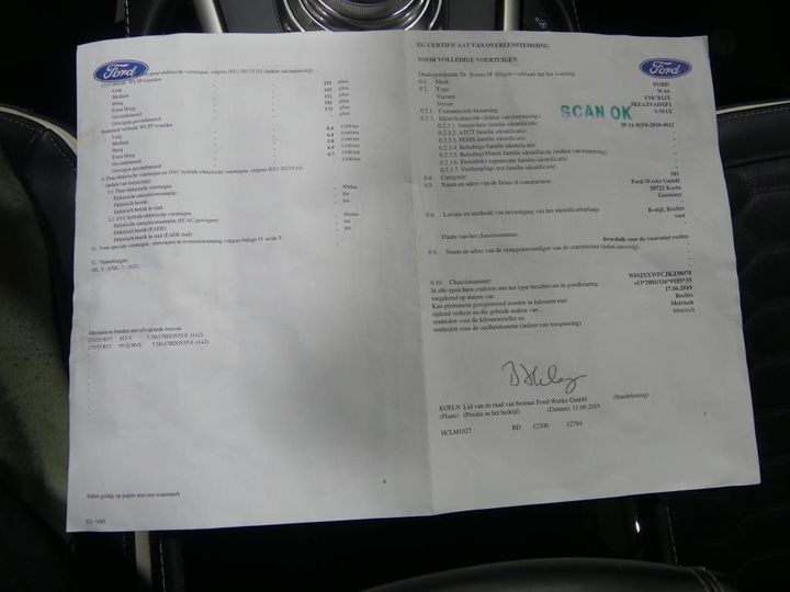 Photo 15 VIN: WF0JXXWPCJKJ38078 - FORD S-MAX VIGNALE 