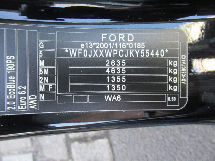 Photo 4 VIN: WF0JXXWPCJKY55440 - FORD S-MAX (CDR)(2015-&GT) 