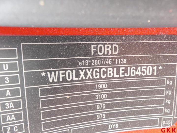 Photo 3 VIN: WF0LXXGCBLEJ64501 - FORD FOCUS 