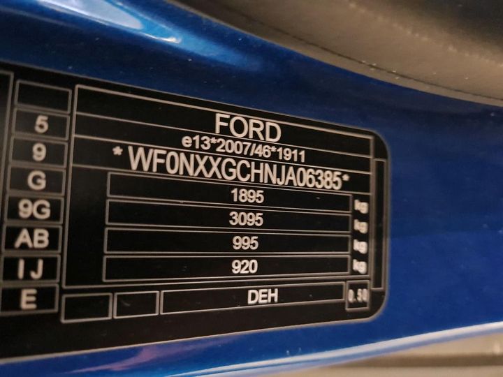 Photo 3 VIN: WF0NXXGCHNJA06385 - FORD FOCUS 