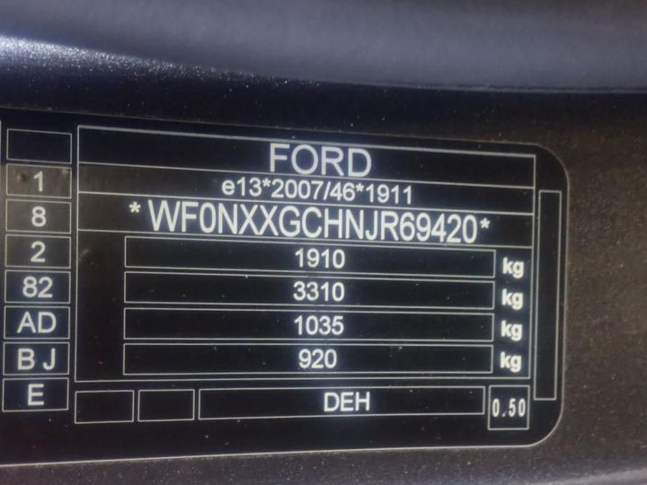 Photo 13 VIN: WF0NXXGCHNJR69420 - FORD FOCUS 