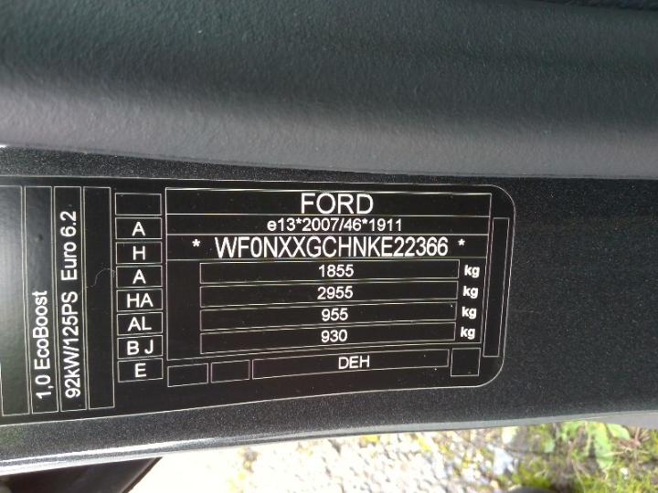 Photo 8 VIN: WF0NXXGCHNKE22366 - FORD FOCUS 