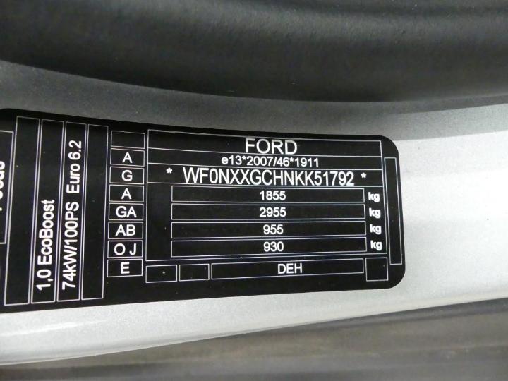 Photo 6 VIN: WF0NXXGCHNKK51792 - FORD FOCUS 