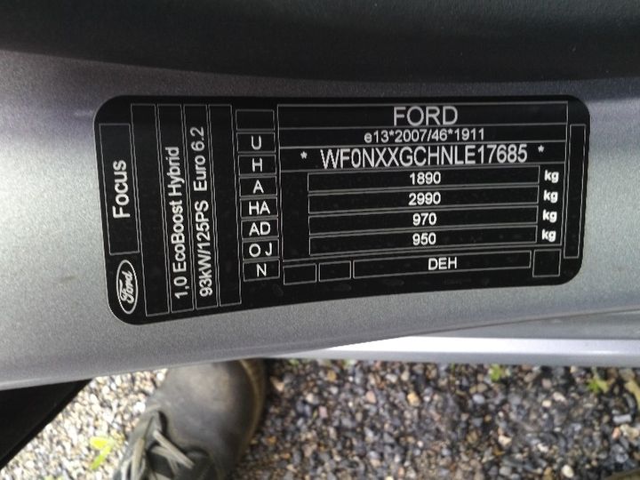 Photo 13 VIN: WF0NXXGCHNLE17685 - FORD FOCUS 