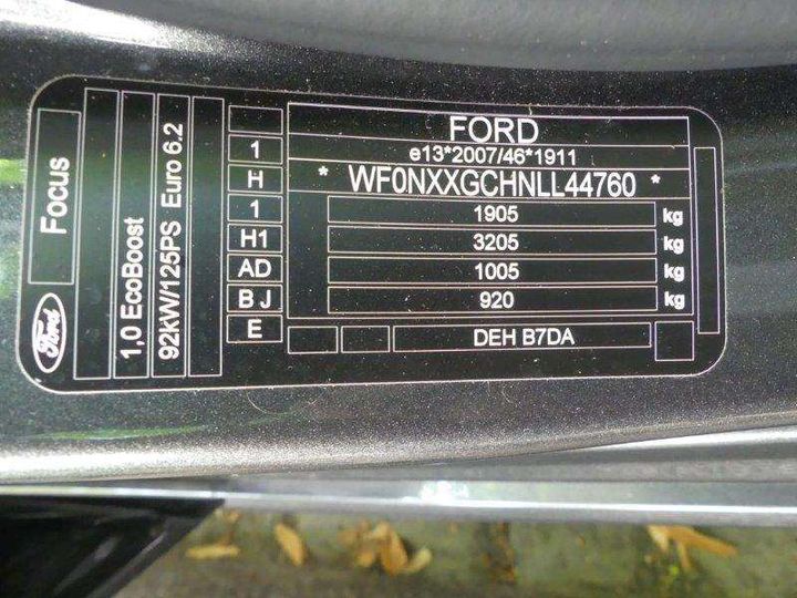 Photo 7 VIN: WF0NXXGCHNLL44760 - FORD FOCUS 