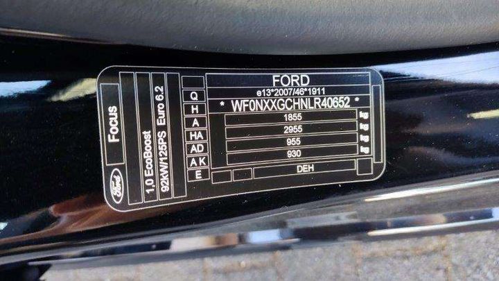 Photo 8 VIN: WF0NXXGCHNLR40652 - FORD FOCUS 