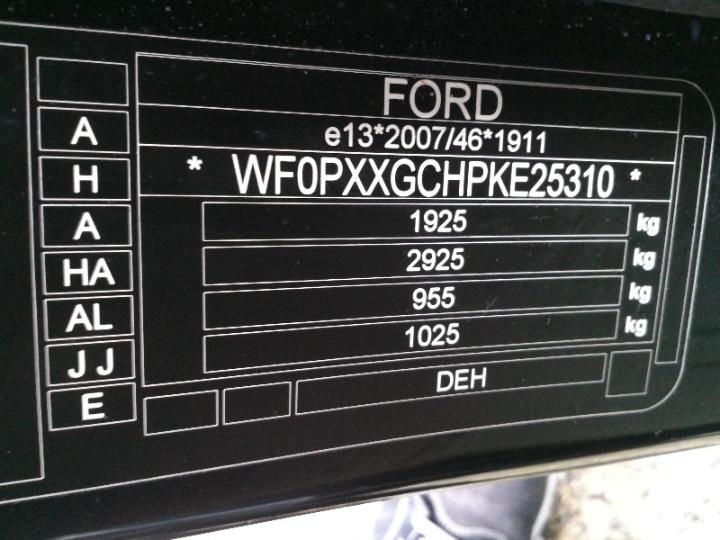 Photo 8 VIN: WF0PXXGCHPKE25310 - FORD FOCUS SW 