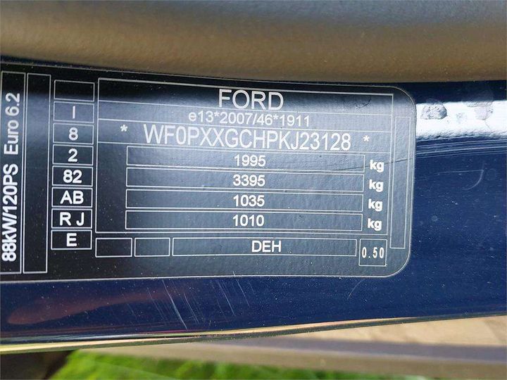 Photo 8 VIN: WF0PXXGCHPKJ23128 - FORD FOCUS SW 