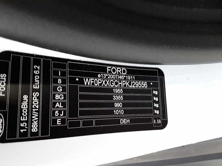 Photo 12 VIN: WF0PXXGCHPKJ29556 - FORD FOCUS TURNIER 1.5 