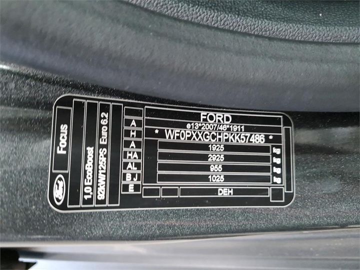 Photo 6 VIN: WF0PXXGCHPKK57486 - FORD FOCUS 