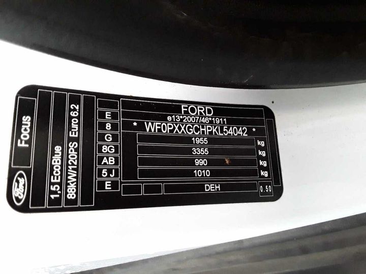 Photo 11 VIN: WF0PXXGCHPKL54042 - FORD FOCUS TURNIER 1.5 