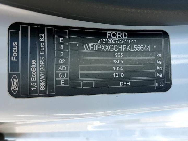 Photo 4 VIN: WF0PXXGCHPKL55644 - FORD FOCUS TURNIER 