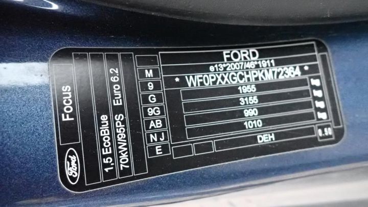 Photo 17 VIN: WF0PXXGCHPKM72364 - FORD FOCUS 