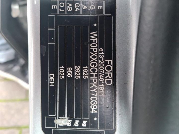 Photo 12 VIN: WF0PXXGCHPKY70394 - FORD FOCUS WAGON 