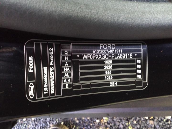 Photo 8 VIN: WF0PXXGCHPLA69115 - FORD FOCUS ESTATE 