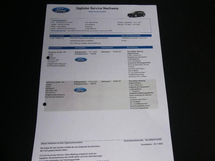 Photo 8 VIN: WF0PXXGCHPLE21187 - FORD FOCUS 