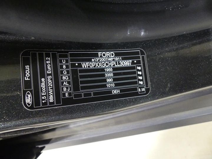 Photo 3 VIN: WF0PXXGCHPLL30997 - FORD FOCUS CLIPPER 