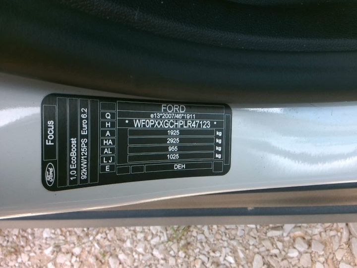 Photo 10 VIN: WF0PXXGCHPLR47123 - FORD FOCUS SW 