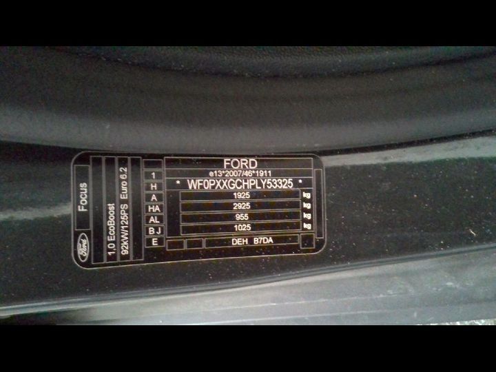 Photo 17 VIN: WF0PXXGCHPLY53325 - FORD FOCUS SW 