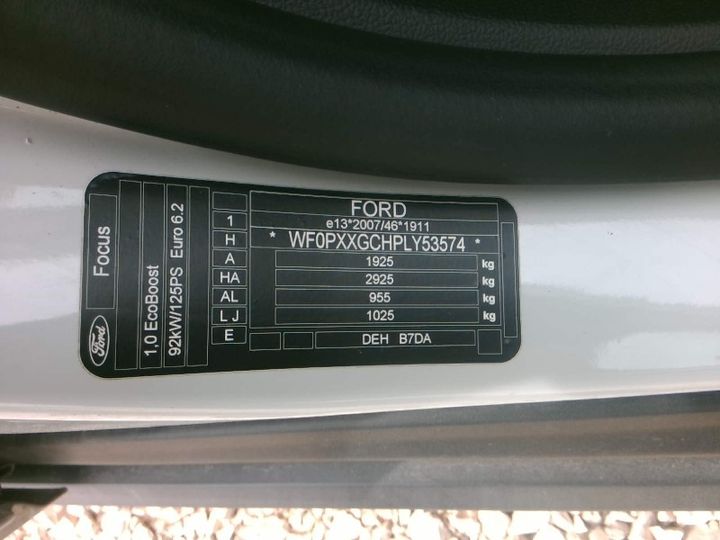 Photo 18 VIN: WF0PXXGCHPLY53574 - FORD FOCUS SW 