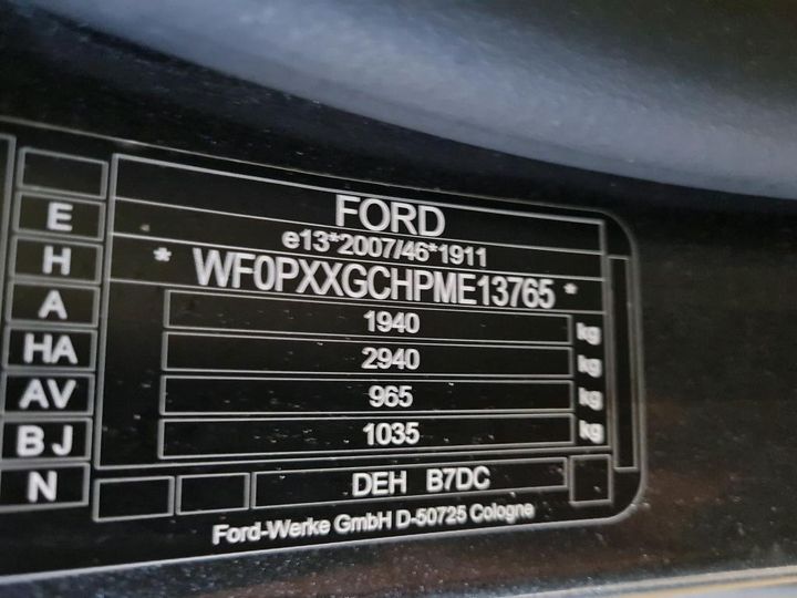 Photo 3 VIN: WF0PXXGCHPME13765 - FORD FOCUS 