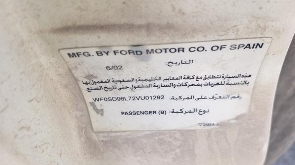 Photo 1 VIN: WF0SD94L72VU01292 - FORD FOCUS 