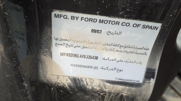 Photo 3 VIN: WF0SD95L44VJ35430 - FORD FOCUS 