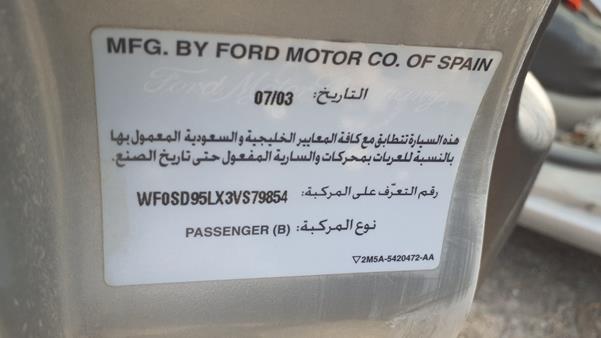 Photo 2 VIN: WF0SD95LX3VS79854 - FORD FOCUS 