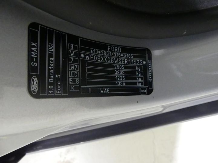 Photo 4 VIN: WF0SXXGBWSER11522 - FORD S-MAX 