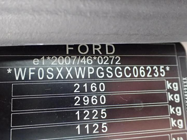 Photo 11 VIN: WF0SXXWPGSGC06235 - FORD TRANSIT CONNECT 