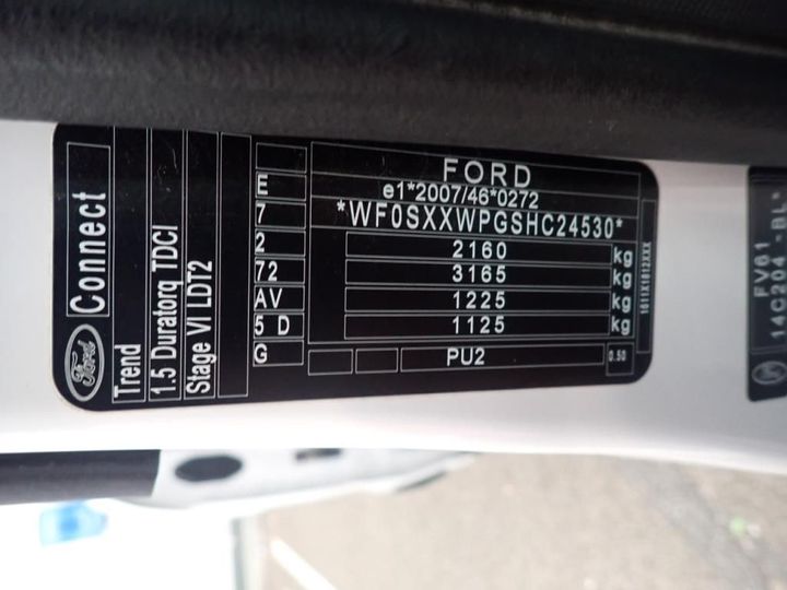 Photo 4 VIN: WF0SXXWPGSHC24530 - FORD TRANSIT CONNECT 