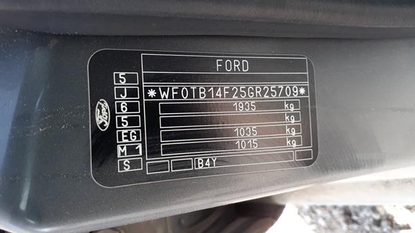 Photo 2 VIN: WF0TB14F25GR25709 - FORD MONDEO 