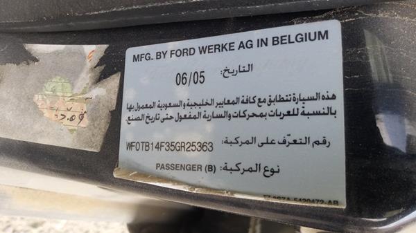 Photo 4 VIN: WF0TB14F35GR25363 - FORD MONDEO 