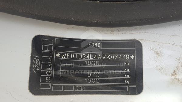 Photo 2 VIN: WF0TD34L4AVK07418 - FORD FOCUS 