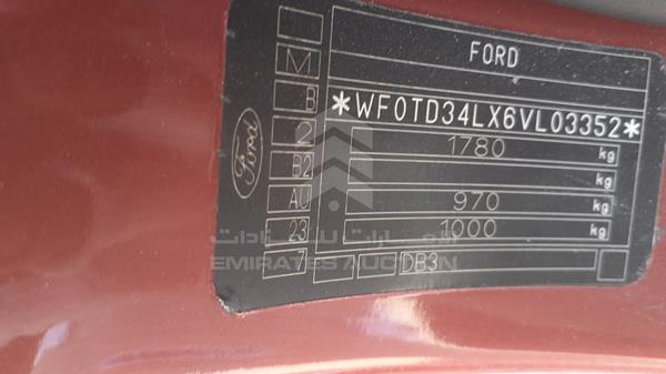 Photo 2 VIN: WF0TD34LX6VL03352 - FORD FOCUS 