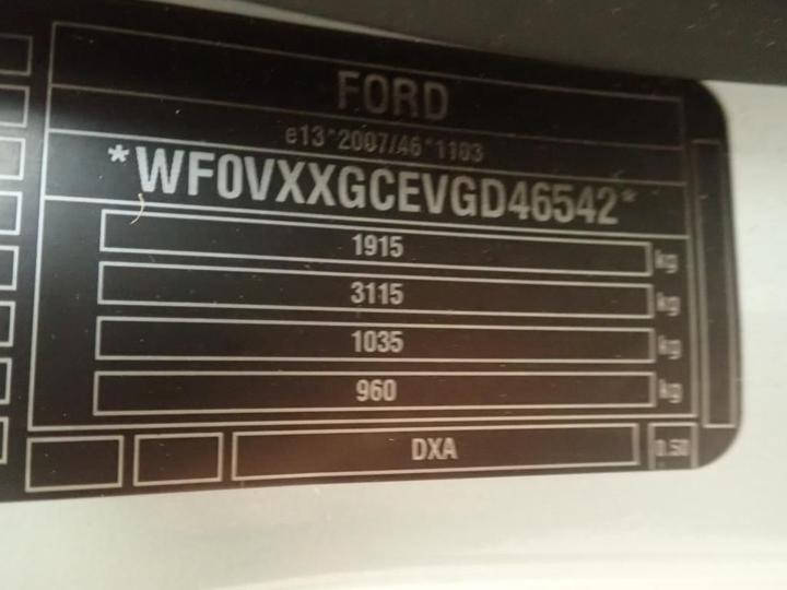 Photo 12 VIN: WF0VXXGCEVGD46542 - FORD C-MAX SOCIETE (2 SEATS) 