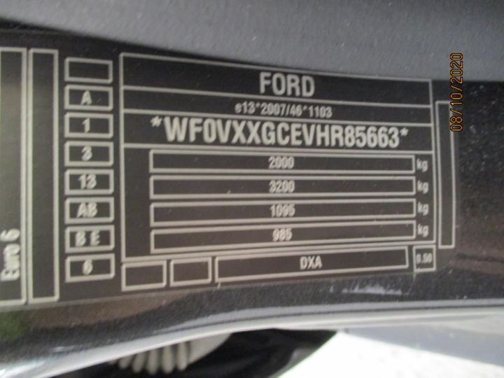 Photo 12 VIN: WF0VXXGCEVHR85663 - FORD C-MAX 