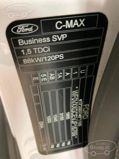 Photo 18 VIN: WF0VXXGCEVJP16769 - FORD C-MAX VAN 