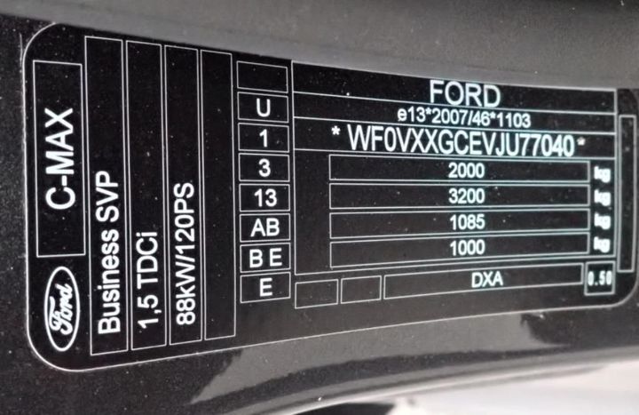 Photo 36 VIN: WF0VXXGCEVJU77040 - FORD C-MAX 