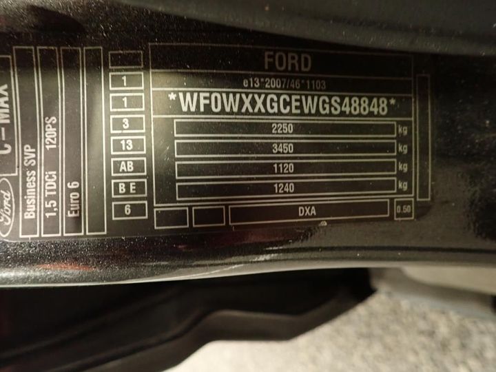 Photo 12 VIN: WF0WXXGCEWGS48848 - FORD GRAND C-MAX 7S 