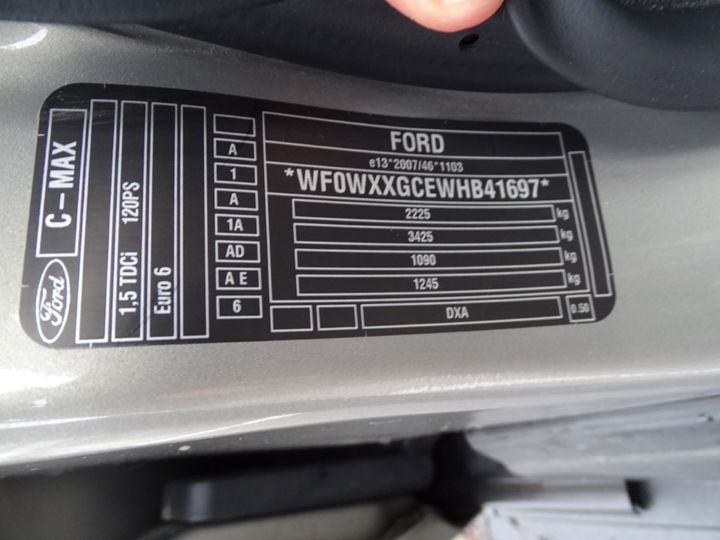 Photo 4 VIN: WF0WXXGCEWHB41697 - FORD C-MAX 