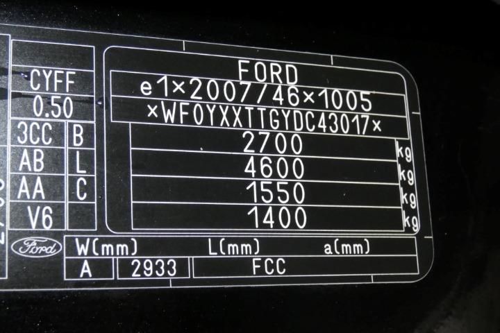 Photo 8 VIN: WF0YXXTTGYDC43017 - FORD TRANSIT CUSTOM PANEL VAN 