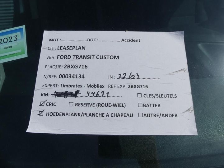 Photo 21 VIN: WF0YXXTTGYNS62579 - FORD TRANSIT CUST29 