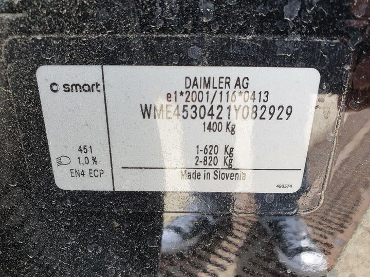 Photo 19 VIN: WME4530421Y082929 - SMART FORFOUR 